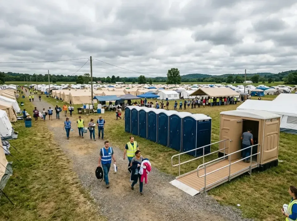 disaster-relief-camp-restrooms-010 — frequently asked questions, Dumpster & Portable Bathrooms Rental in Cameron Park, CA